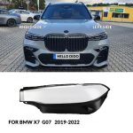 the installation of the BMW X7 G07 headlight cover replacement made in 2021 year the installation of the BMW X7 G07 headlight cover replacement made in 2021 year