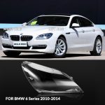 the actual photo of headlight cover's installation for the BMW 6 Series made in 2014 year the actual photo of headlight cover's installation for the BMW 6 Series made in 2014 year