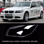 bmw car headlight cover installed on 2005 year car bmw car headlight cover installed on 2005 year car