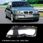 bmw 3 series E46 car's headlight lens cover bmw 3 series E46 car's headlight lens cover