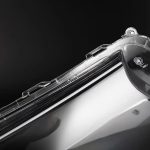 the top right of alphard auto headlight lens glass the top right of alphard auto headlight lens glass