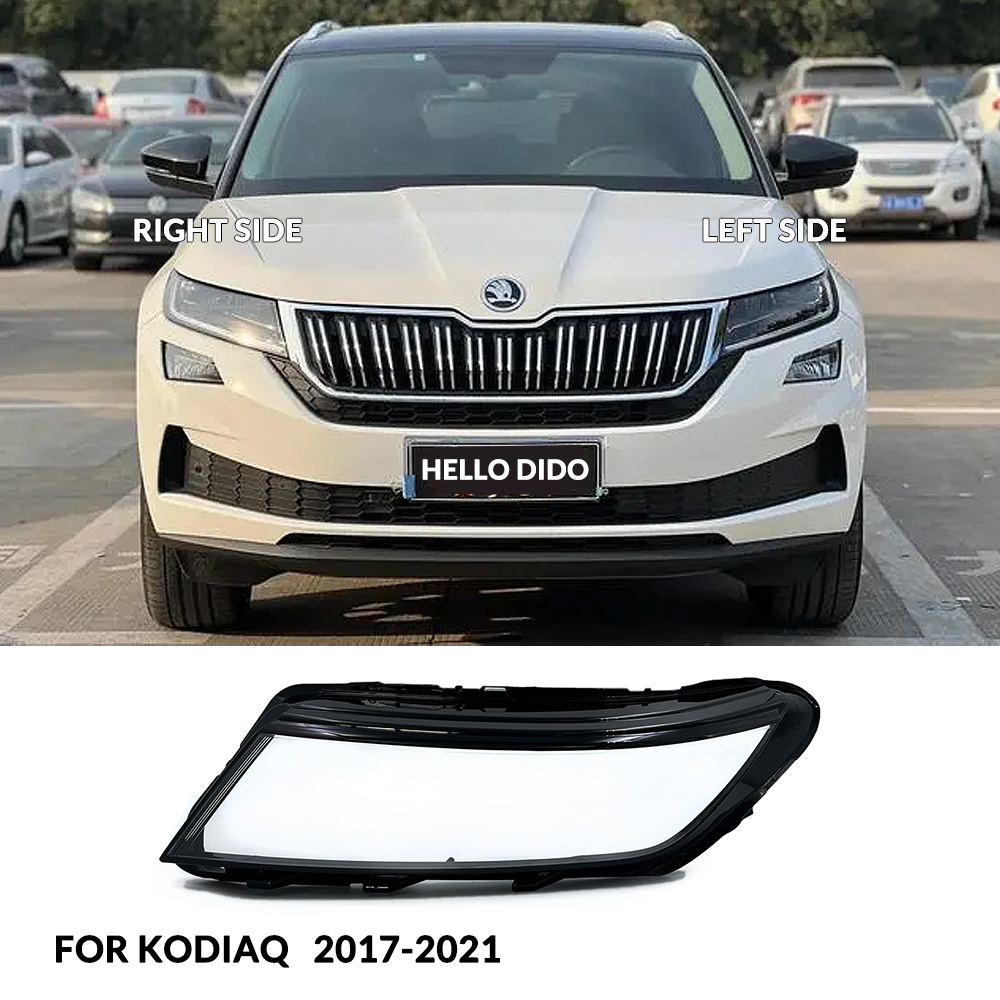 display of kodiaq headlight glass which made in 2017, 2018, 2019, 2020, 2021 year