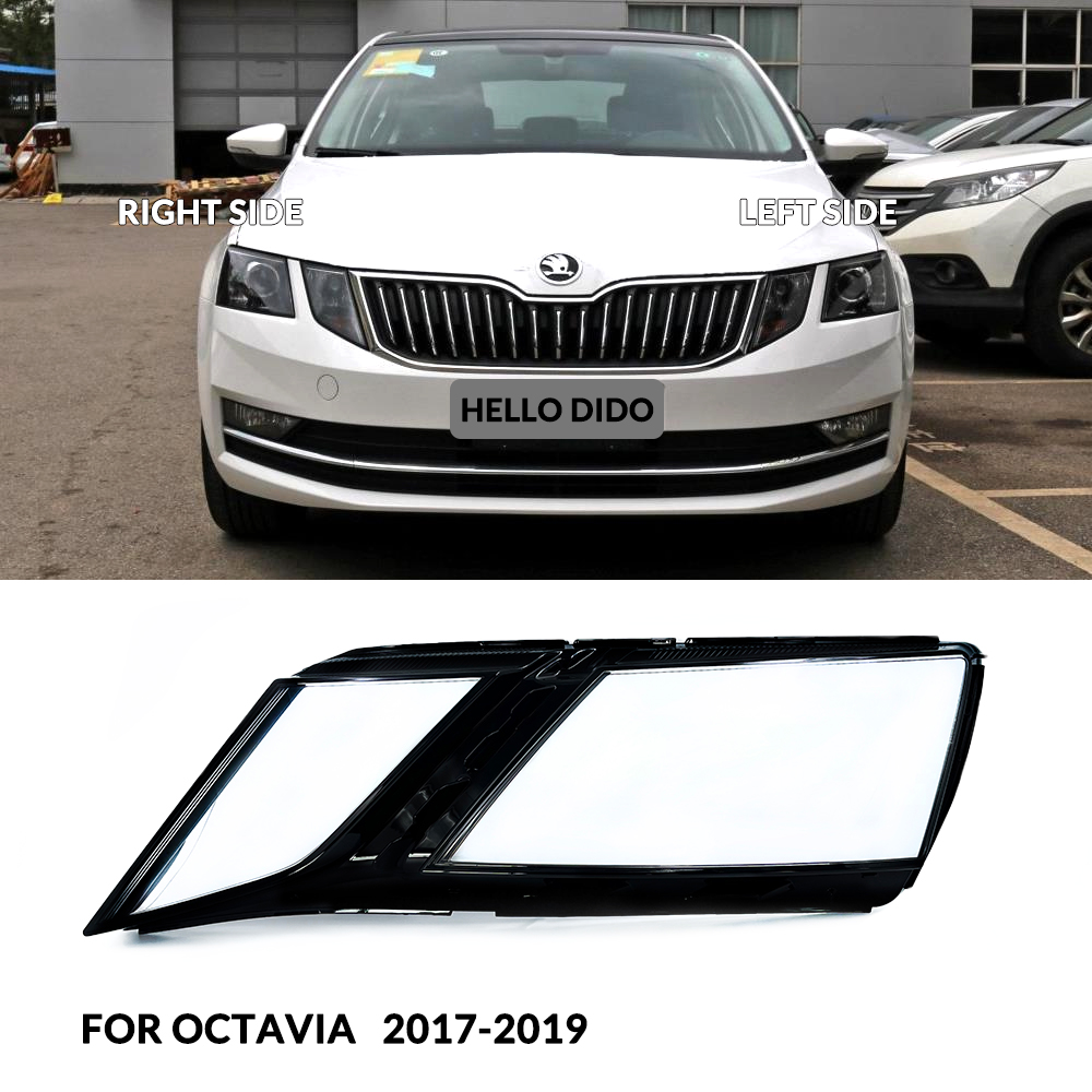 the actual application vision of octavia a7 headlight glass