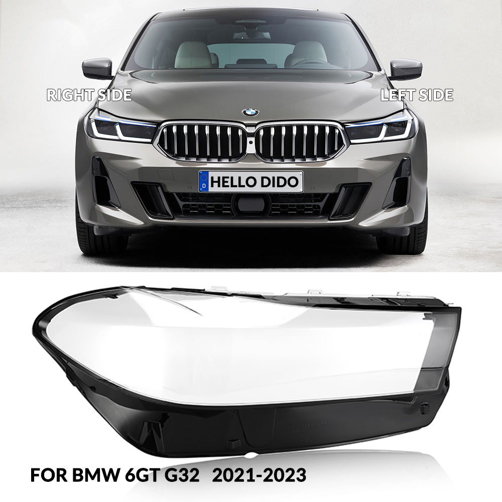 2021, 2022, 2023 year headlight cover replacement for BMW 6GT G32 car