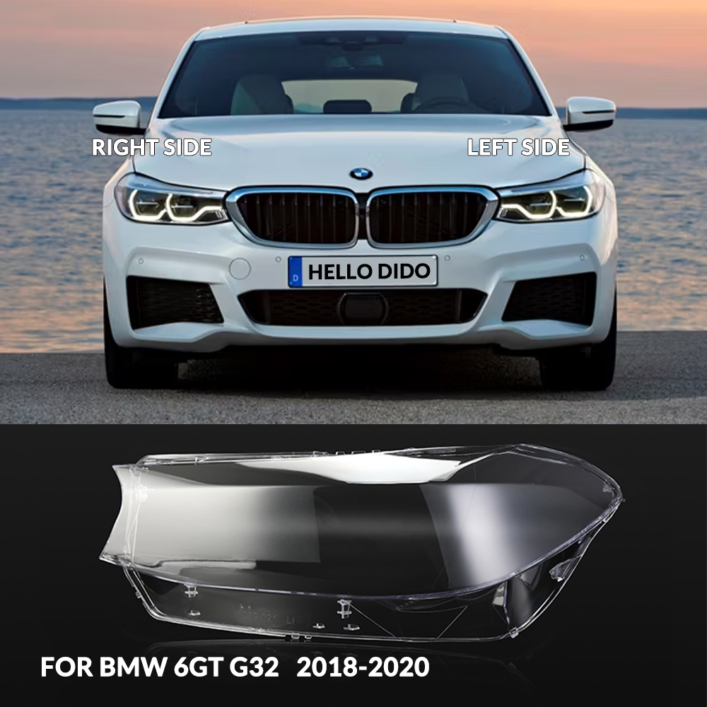 the application of headlight lens on 2018 bmw 6 series