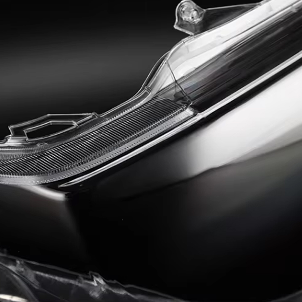 the top left of toyota alphard auto headlight lens cover