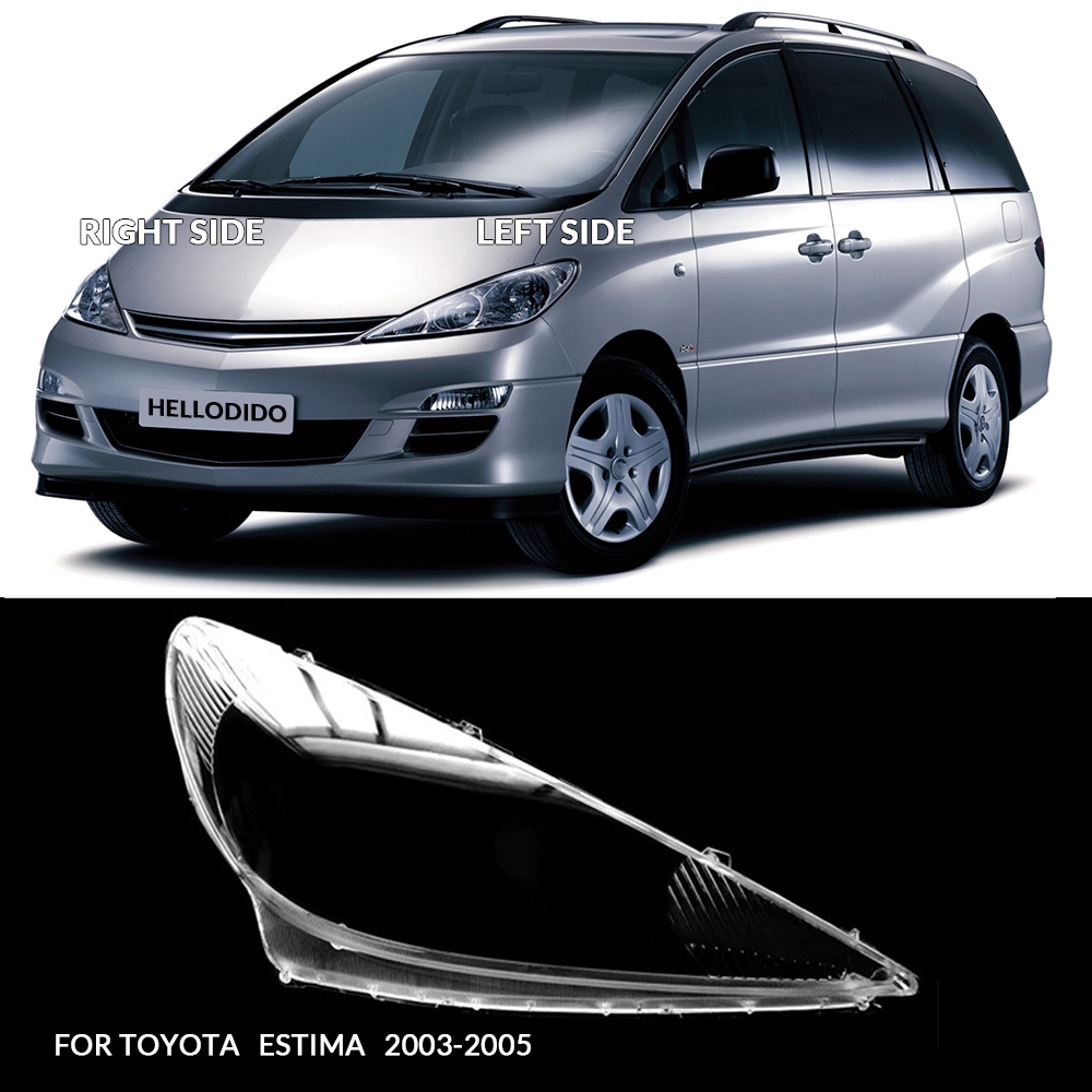 headlight lens cover replacement for 2004 toyota estima